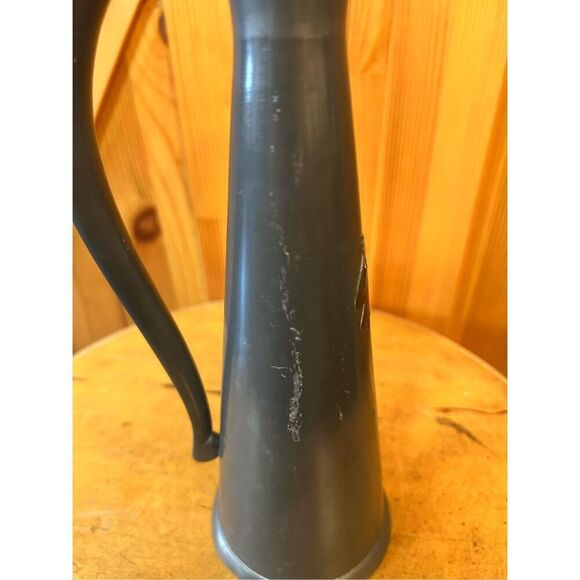 Antique/Vintage 1900’s HONG KONG PEWTER VASE PITCHER 9.5'' TALL(8554) - Picture 5 of 9